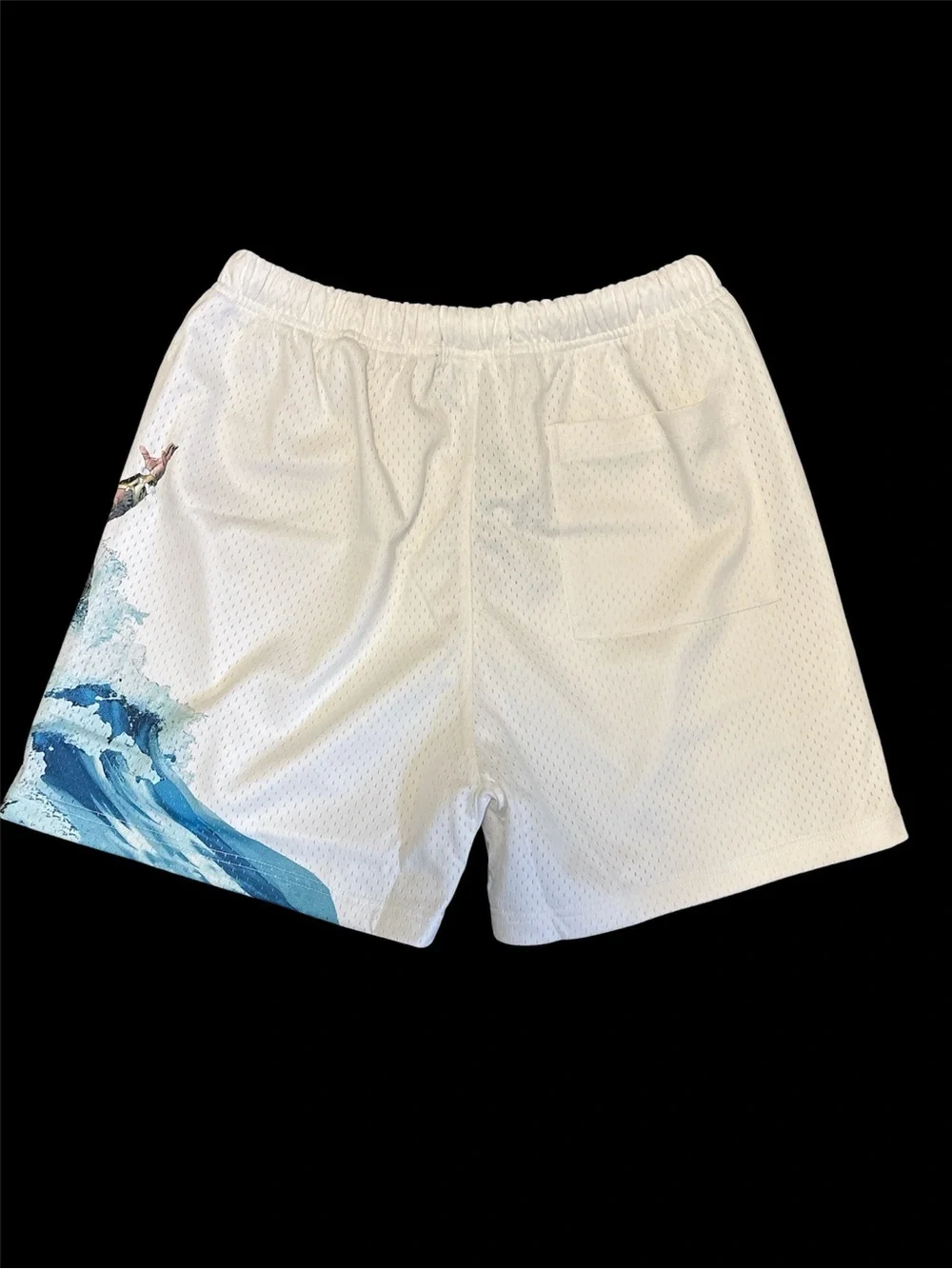 Darc Sport Marvel Collab Corazón White Mesh Shorts Size: Medium NWT
